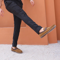 Sandstone Dual-Tone Loafers LP - VL003