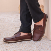 Chestnut Classic Boat Shoes-VL004