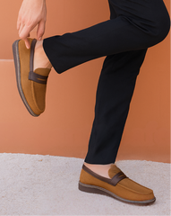 Sandstone Dual-Tone Loafers LP - VL003
