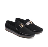 Midnight Luxe Suede Loafers-VL001