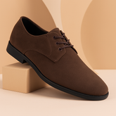 Brown Suede Oxford-VF022