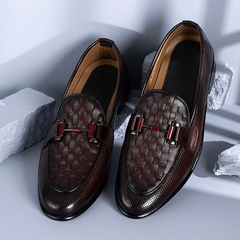 Bronze braided H Buckle - VF101