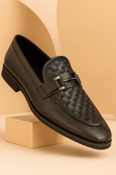 Black Braided H Buckle - VF102