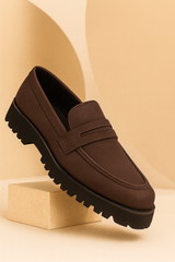 Coffee Chunky Loafer -VL201
