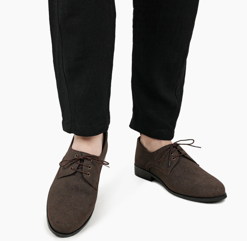 Brown Suede Oxford-VF022