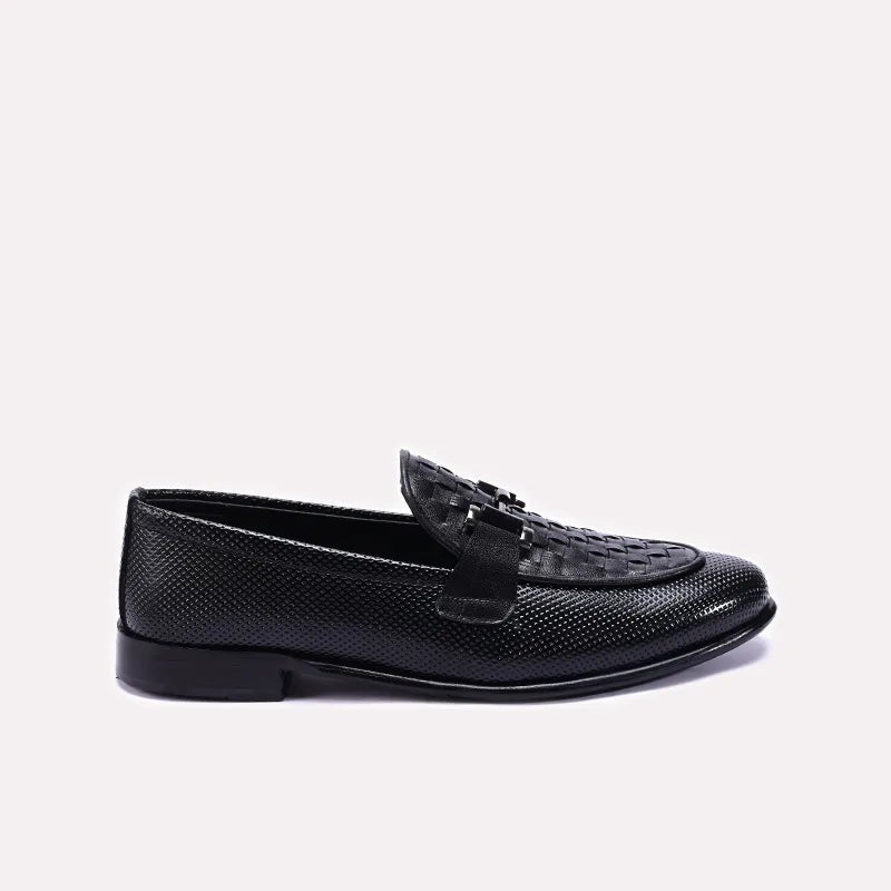 Black Braided H Buckle - VF102