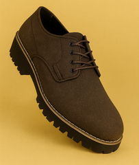 Brown Suede Chunky Loafer - VL205